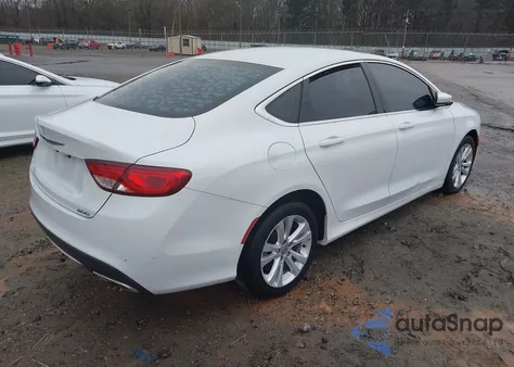 2016 Chrysler 200 Limited из США, поврежденный, VIN 1C3CCCAG5GN121514